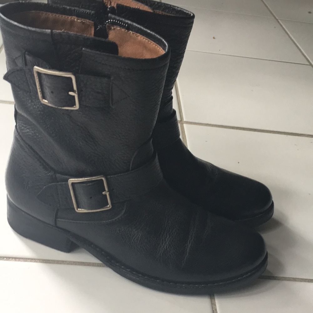 Frye Vicky Engineer Boots